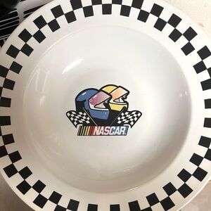 Gibson collectible NASCAR dish set.